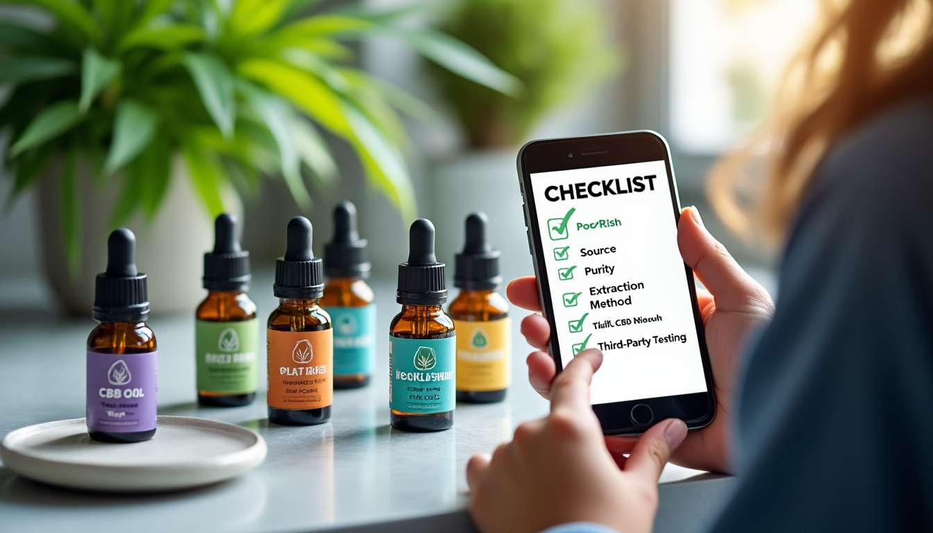 découvrez comment sélectionner l’huile cbd idéale en 2025 grâce à nos critères et conseils essentiels. faites le bon choix pour bénéficier de tous les bienfaits du cbd en toute confiance.